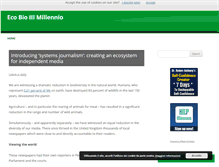 Tablet Screenshot of ecobio3millennio.com